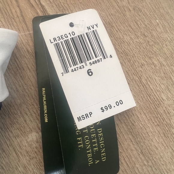 Ralph Lauren Shirred Bandeau Onie Piece - Picture 8 of 8